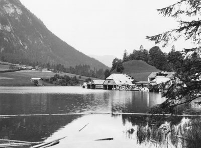 Boats at Konigssee, c.1910 by Jousset